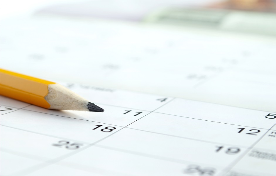 calendaring explaining the time length to close on a va home loan