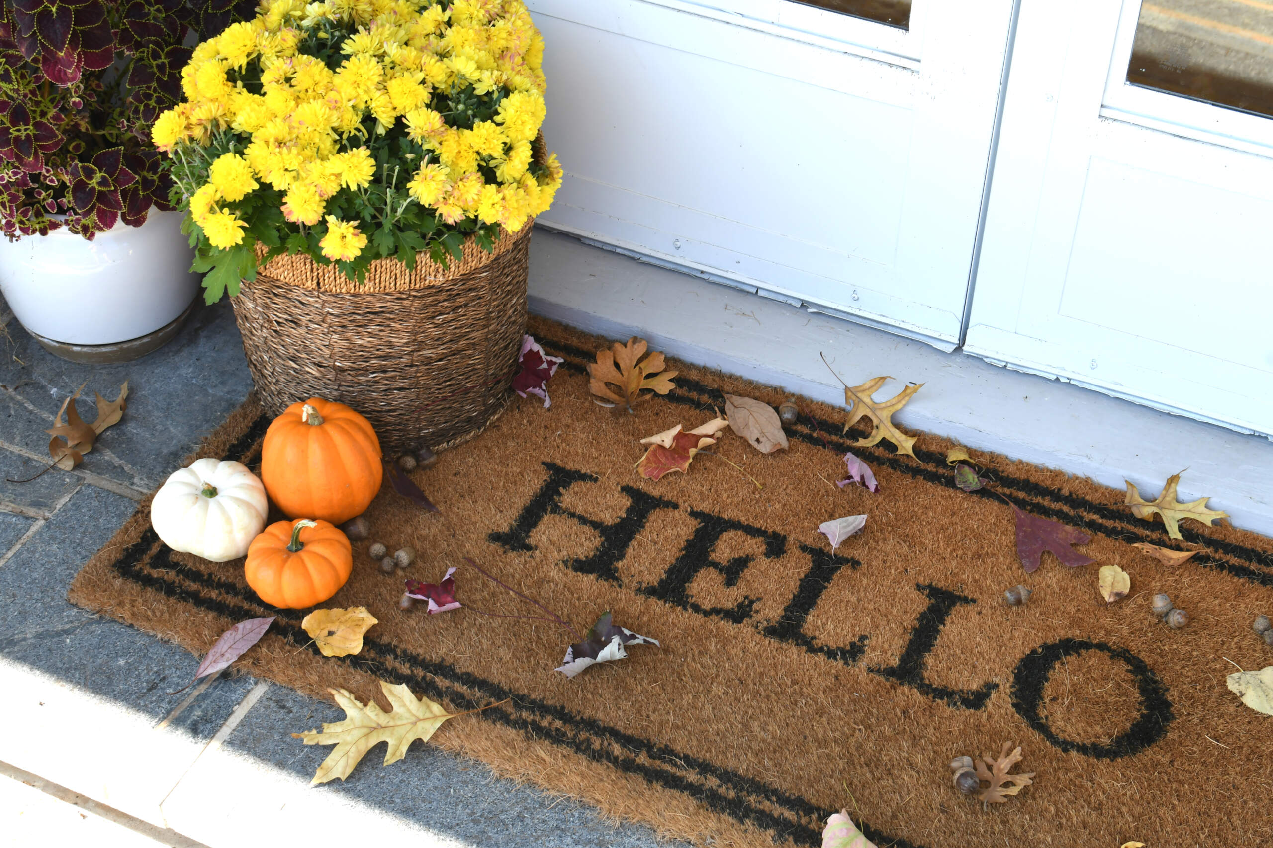 fall decorating first time homeowners